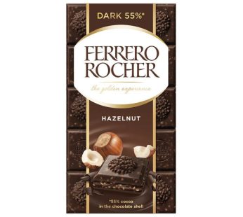 Ferrero Rocher Dark Chocolate Bar 90g