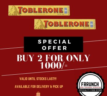 Toblerone Special Offer