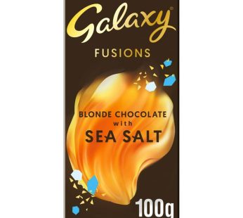Galaxy Fusions Blonde Chocolate With Sea Salt (100g)