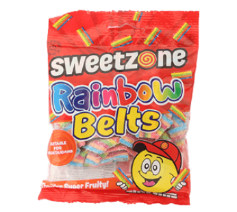 Sweetzone Rainbow Belts (90g)