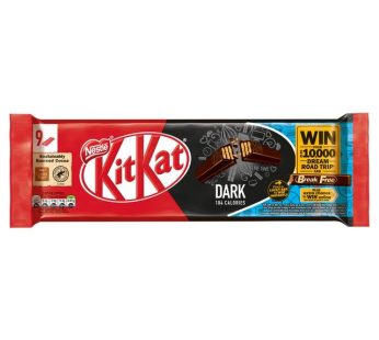 Kit Kat 2 Finger Dark Chocolate Biscuit Bar Multipack 9 Pack
