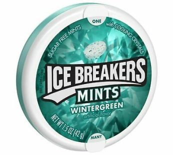 Ice Breakers Wintergreen Sugar Free Mints 42g