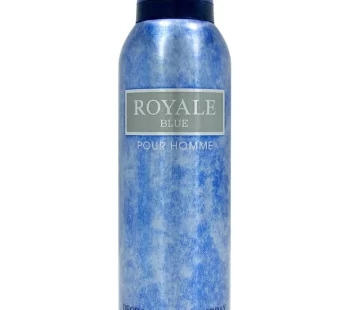 Rasasi Body Spray (ROYALE BLUE POUR HOMME) 200ml (Made in Dubai)